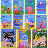 粉红猪小妹互动贴纸书 英文原版Peppa Pig佩佩小猪 幼儿童贴贴画