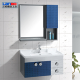 欧式浴室柜组合不锈钢卫浴柜卫生间洗手盆洗脸盆柜60-100cm