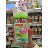 现货日本代购直邮Pigeon贝亲母乳实感宽口径耐热玻璃奶瓶160ml
