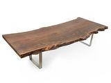 仿古不规则实木餐桌洽谈桌美式办公桌LOFT铁艺办公桌会议桌工作台