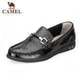 Camel骆驼男鞋 2015春季新款轻质透气鞋正品日常休闲皮鞋A2047027