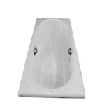 TOTO 铸铁浴缸 FBY1530NP/HP无裙边深形浴缸嵌入式1.5米扶手 正品