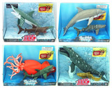 喜帝无毒无味喜帝仿真海洋模型玩具 鲸鱼鲨鱼海龟整套儿童礼物