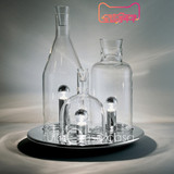 兰亭集势ITRE Rosati Bacco123创意三酒瓶玻璃台灯现代卧室床头灯
