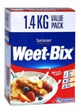正品 澳洲原装进口weet-bix即食免煮纯燕麦片1.4kg营养早餐可干吃