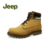 Jeep吉普专柜大头系带男鞋潮流时尚高帮耐磨工装男靴JP106