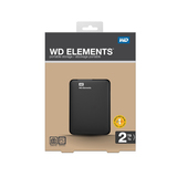 WD西部数据2.5寸Elements新元素USB3.0移动硬盘2TB全新正品特价