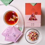 chali花茶组合玫瑰花茶茶叶花草茶袋泡茶花茶包玫瑰红茶12袋茶包