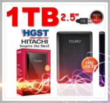 日立 HITACHI TOURO MOBILE 1TB  USB3.0超薄移动硬盘香港正貨