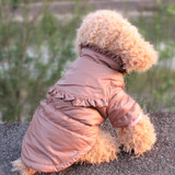 狗狗棉衣棉服加厚冬装泰迪比熊博美贵宾犬幼犬小中型犬宠物衣服