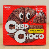 5份包邮日本进口cisco日清麦脆批巧克力饼干牛奶原味90g红盒燕麦