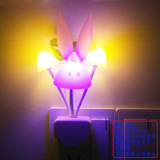 包邮led光控小夜灯节能自动感应插电小夜灯 床头灯阿凡达蘑菇灯