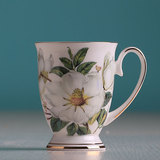 皇室骨瓷杯子陶瓷创意马克杯水杯韩国杯子茶杯牛奶杯子咖啡杯