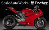 POCHER 1/4 拼装摩托模型 Ducati Panigale 1299S (预上色) HK107