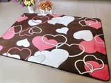 特价 超柔珊瑚绒地毯客厅卧室沙发茶几地毯防滑门垫， 可定制尺寸