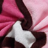 夏季可爱粉色卡通宝宝午睡毯儿童毛毯薄办公室小珊瑚绒毯空调单人