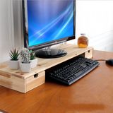 特价电脑显示器增高架液晶电视实木底座桌上键盘收纳置物架包邮