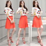女子谜底正品牌韩版夏装夏季女装连衣裙套装两件套新款官方旗舰店