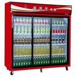 安淇尔LC-1800冷藏展示柜立式三门冰柜冷柜茶叶鲜花保鲜饮料柜