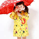 儿童雨衣 出口韩国外贸原单加厚 时尚男童女童小孩宝宝雨衣