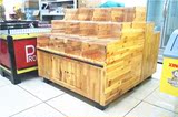 木制米粮桶超市木质货架粮食架米斗五谷杂粮架超市米桶散称干果柜