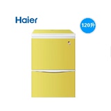 Haier/海尔 LW-120HCD/HB升级上冷藏下冷冻立式抽屉冷柜低霜静音