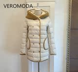 VEROMODA2014正品专柜代购长款羽绒服女加厚外套314312030带发票
