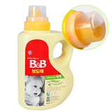韩国原装进口 保宁baby洗衣液 B&B婴儿纤维洗衣液(香草)1500ml