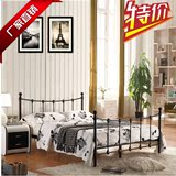 韩式铁艺床 双人床婚床6012 单人儿童床公主床1.2米 卧室家具床头