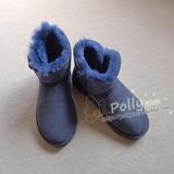 POLLY工厂代购澳洲3352羊皮毛一体男女款防水雪地靴 短靴 低筒靴
