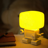 机器人台灯声控小夜灯光控起夜LED节能灯宝宝灯创意装饰灯