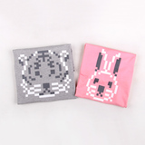 JOYSAYS设计品牌 老虎和兔子 日系卡通创意T恤 小清新 短袖情侣装