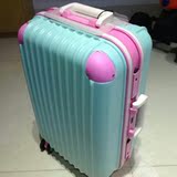 铝框行李箱万向轮锁扣拉杆可爱拉箱28寸韩版女旅行密码皮箱小清新