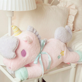 正品Sanrio Little twin stars双子星独角兽抱枕靠枕靠垫公仔礼物