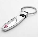 丰田汉兰达RAV4凯美瑞高档汽车钥匙链男士钥匙扣女士创意钥匙挂件