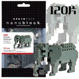 世界最小积木 非乐高积木 河田nanoblock 大象积木模型手办卡通
