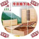 包邮双人床松木1.5米气压高箱床1.2米实木单人床1.5米木质储物床