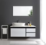 新款简约现代浴室柜吊柜组合柜实木橡木 精品卫浴用品柜子好质量