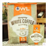 新加坡进口 OWL猫头鹰南洋白咖啡15小包 三合一速溶600g 包邮