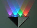 三角形创意LED壁灯现代简约欧式时尚过道灯背景灯KTV酒吧灯景观灯