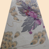 中式羊毛地毯加密纯手工进口地毯家用现代晴纶地毯卧室铺满地毯