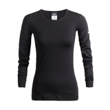 NIKE耐克 T恤 2015新款 女子训练运动紧身长袖上衣 620430-010