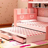 床多功能床套房家具儿童床上下双层床男孩女公主床高低床子母组合