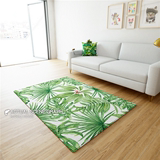 可定制尺寸个性绿色植物客厅地毯沙发垫茶几房间地垫无味环保特价