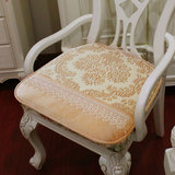 康丝丽 欧式防滑蕾丝布艺椅垫坐垫餐椅垫 凳子垫椅子坐垫加厚特价