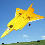 时速100公里！电动飞机模型 四通J35涵道战斗机 遥控航模