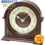 特价正品日本RHYTHM丽声钟表/丽声座钟/复古设计木制外框CRG109nr