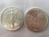 2014年美国自由女神像鹰洋1盎司银币.保真.