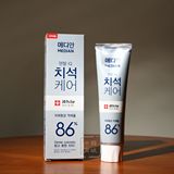 韩国进口正品爱茉莉麦迪安86%美白牙膏强效清除牙垢去牙结石120g