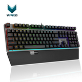 雷柏（Rapoo）V720 RGB全彩背光 电竞机械键盘  正品